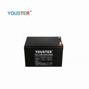 Multifunkční dobíjecí baterie s hlubokým cyklem AGM Bike 12V12AH olověná baterie